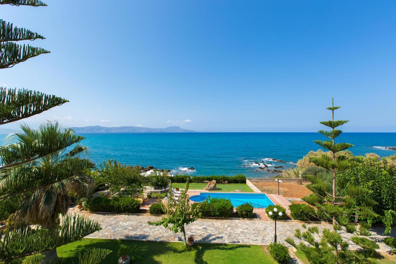 Beachfront Family Villa Katerina With Private Pool, Playground, Bbq & Amazing Sea Views! Petres  Extérieur photo