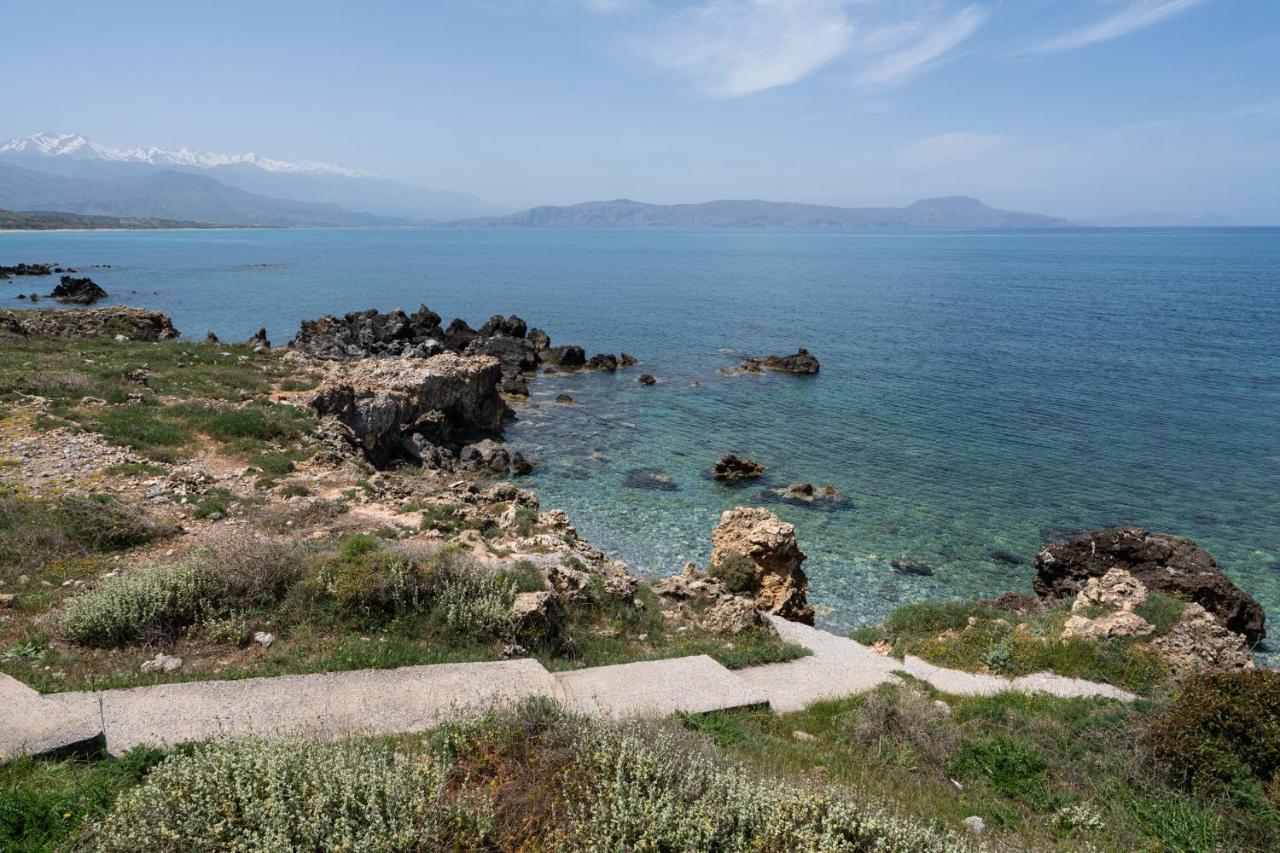 Beachfront Family Villa Katerina With Private Pool, Playground, Bbq & Amazing Sea Views! Petres  Extérieur photo